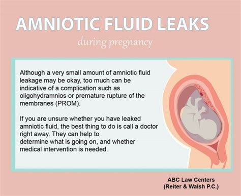 leakage of amniotic fluid|Amniotic Fluid: Color, Smell, Function & Disorders